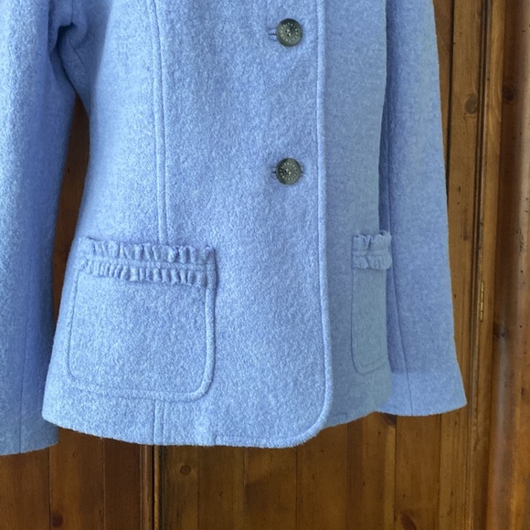 New Talbots Petite Wool lilac Jacket size 10P - Picture 3 of 16